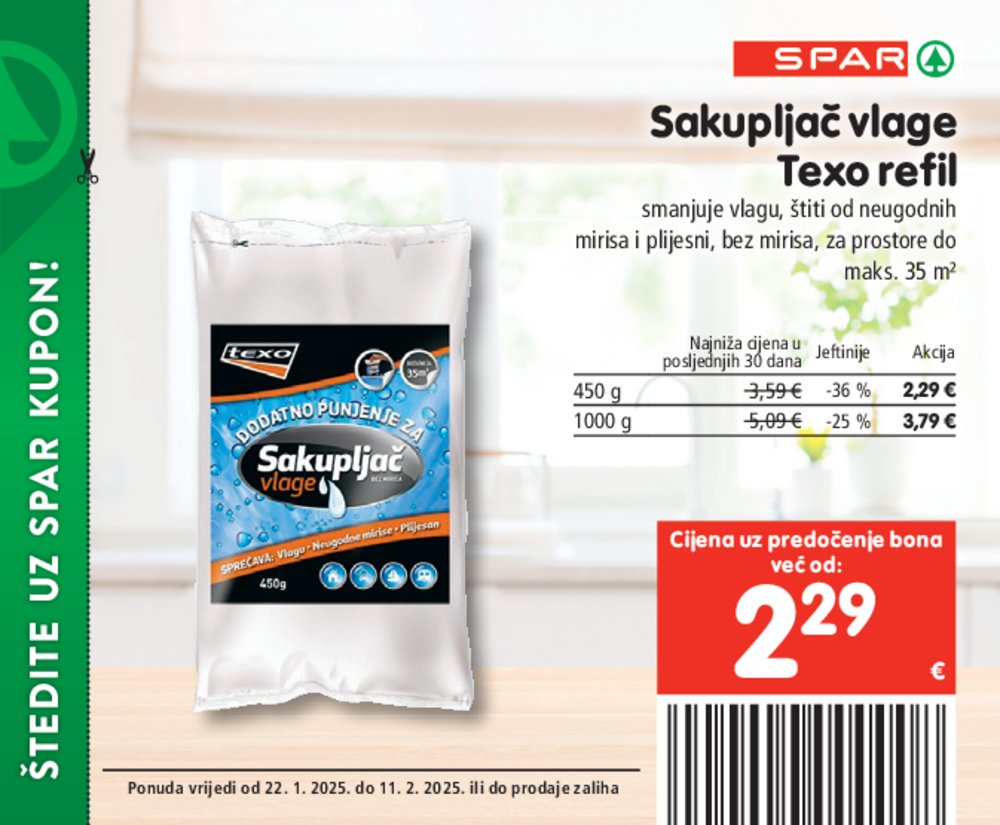 SPAR katalog bonova 22.01.-11.02.2025.