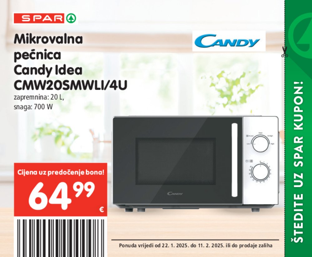 SPAR katalog bonova 22.01.-11.02.2025.