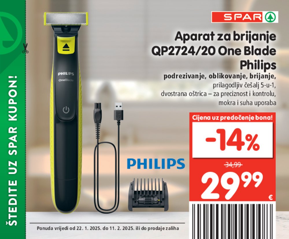 SPAR katalog bonova 22.01.-11.02.2025.