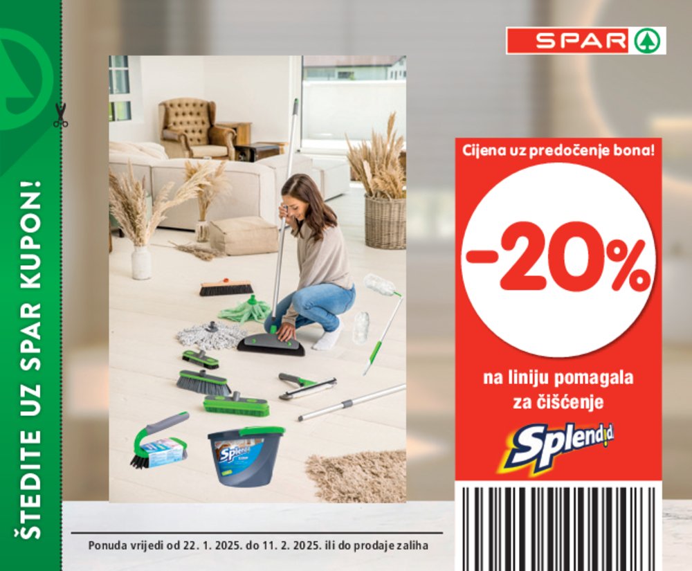 SPAR katalog bonova 22.01.-11.02.2025.