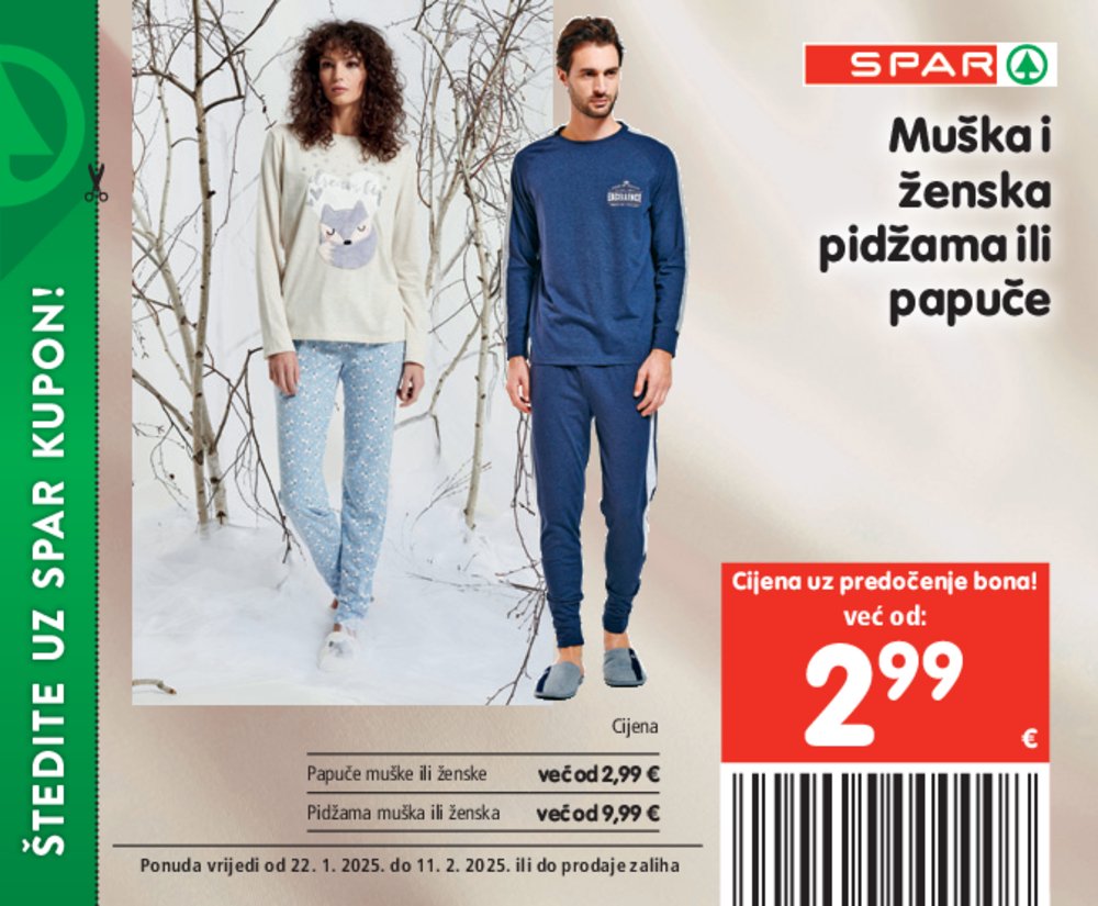 SPAR katalog bonova 22.01.-11.02.2025.