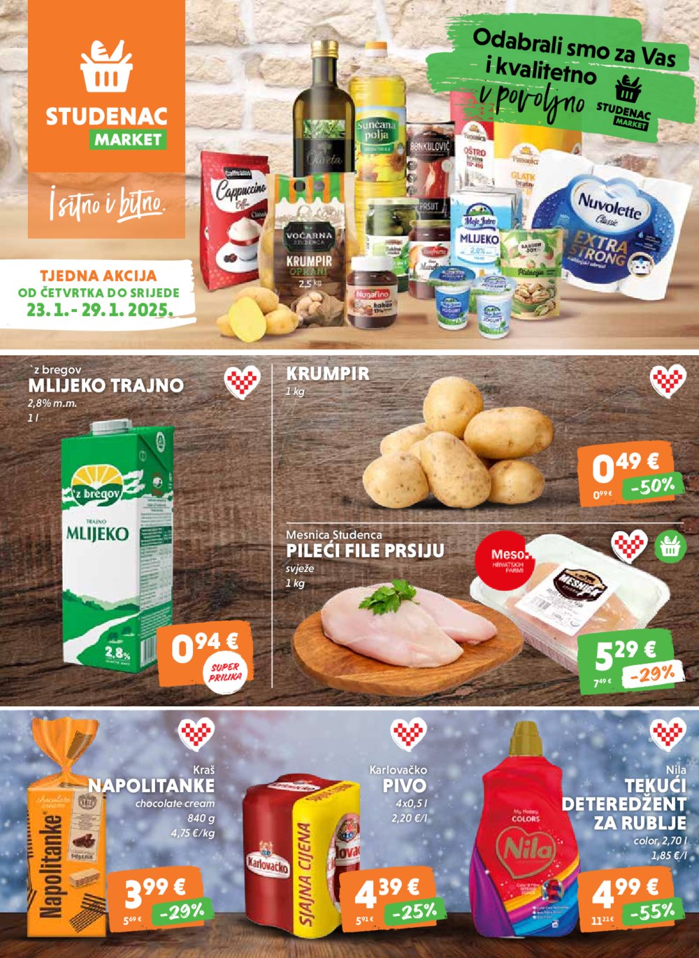 Studenac katalog Akcija 23.01.-29.01.2025.