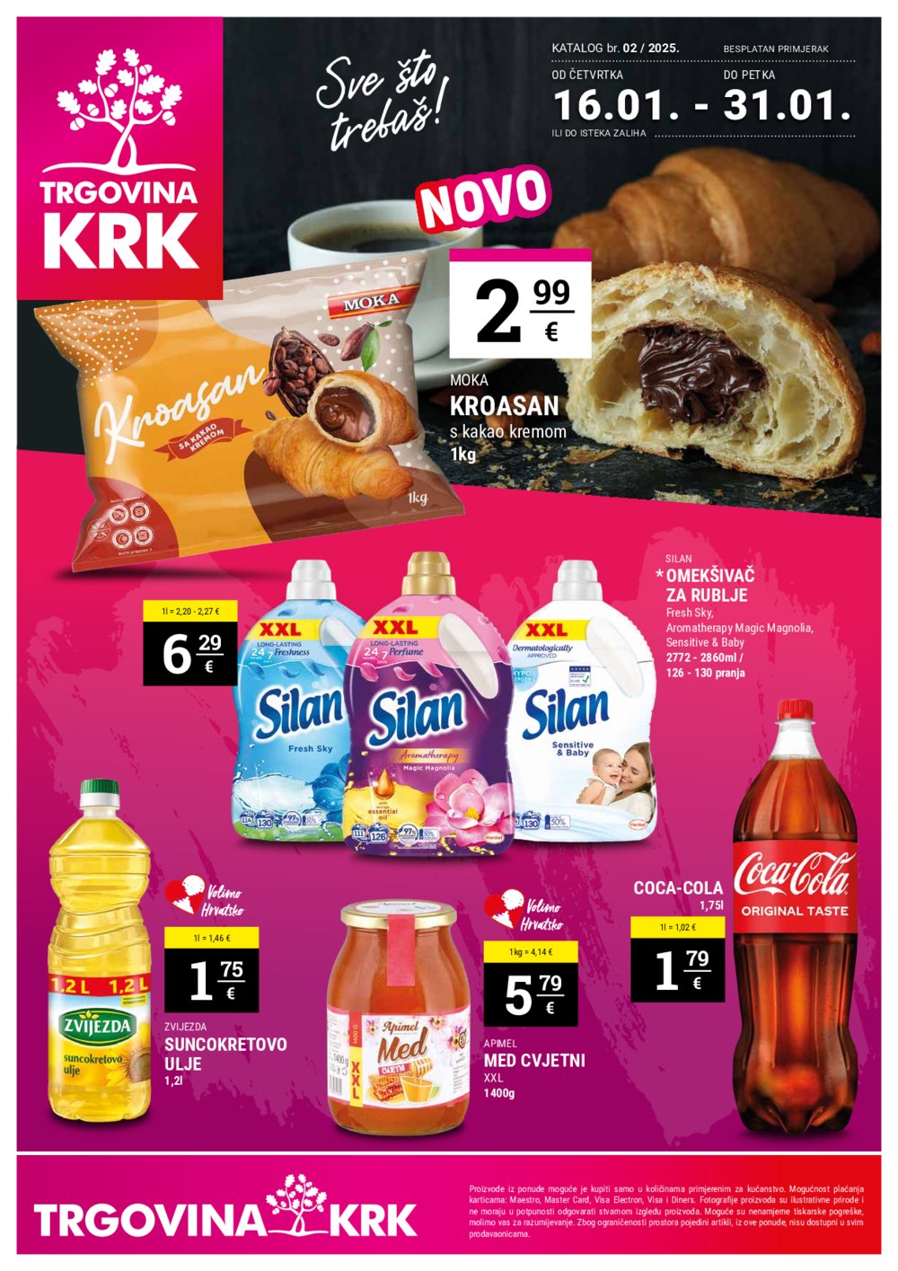 Trgovina Krk katalog Akcija 16.01.-31.01.2025.