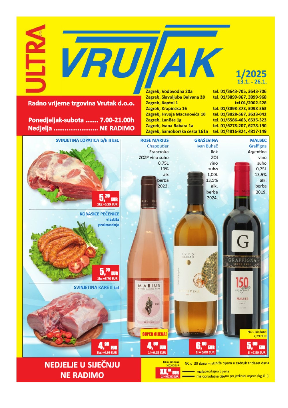 Vrutak katalog Akcija 13.01.-26.01.2025.