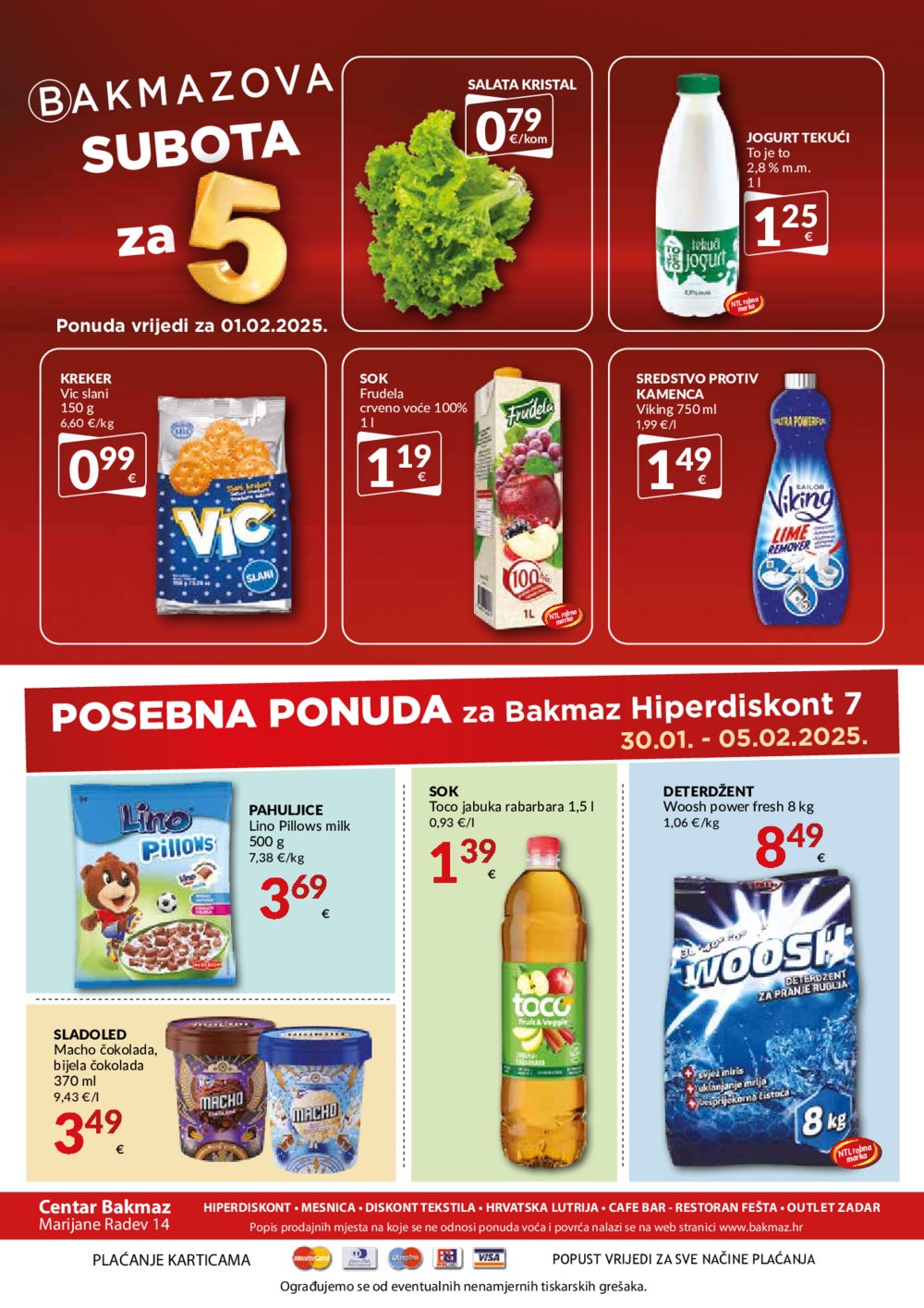 Bakmaz katalog Akcija 30.01.-05.02.2025.