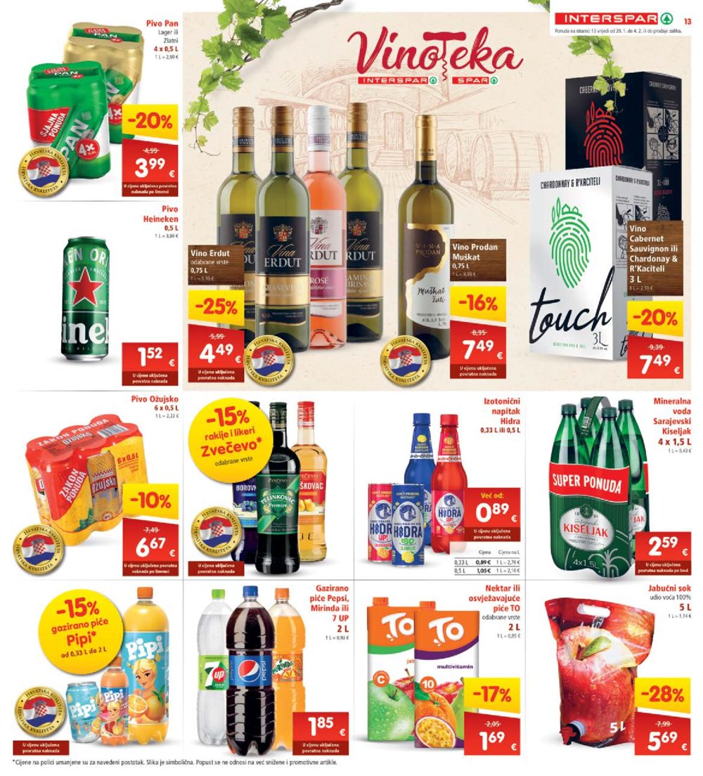 INTERSPAR katalog Akcija 29.01.