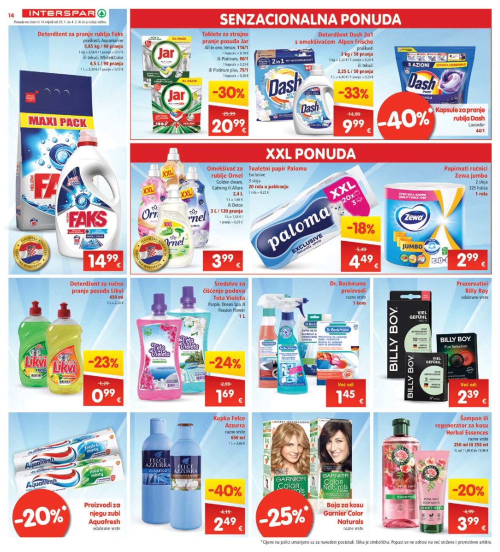 INTERSPAR katalog Akcija 29.01.