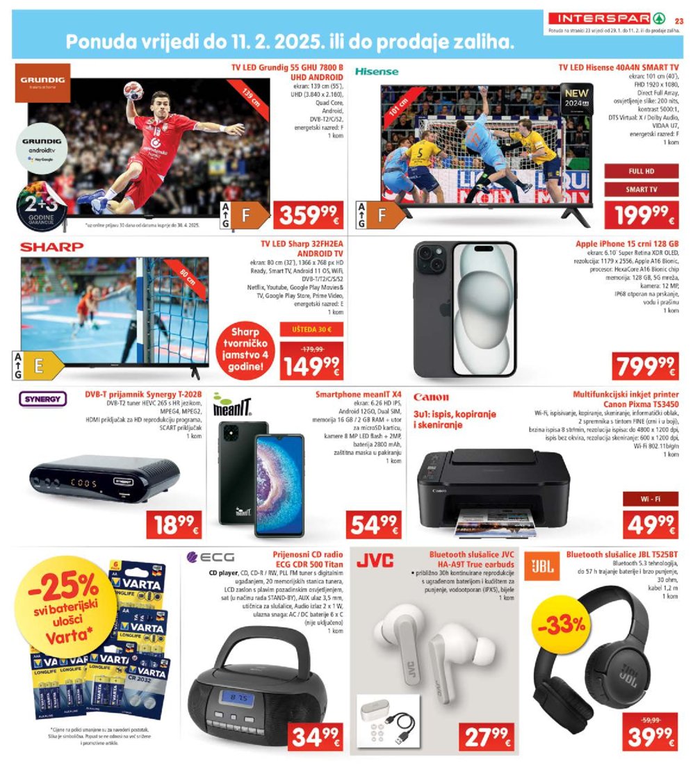 INTERSPAR katalog Akcija 29.01.-04.02.2025.