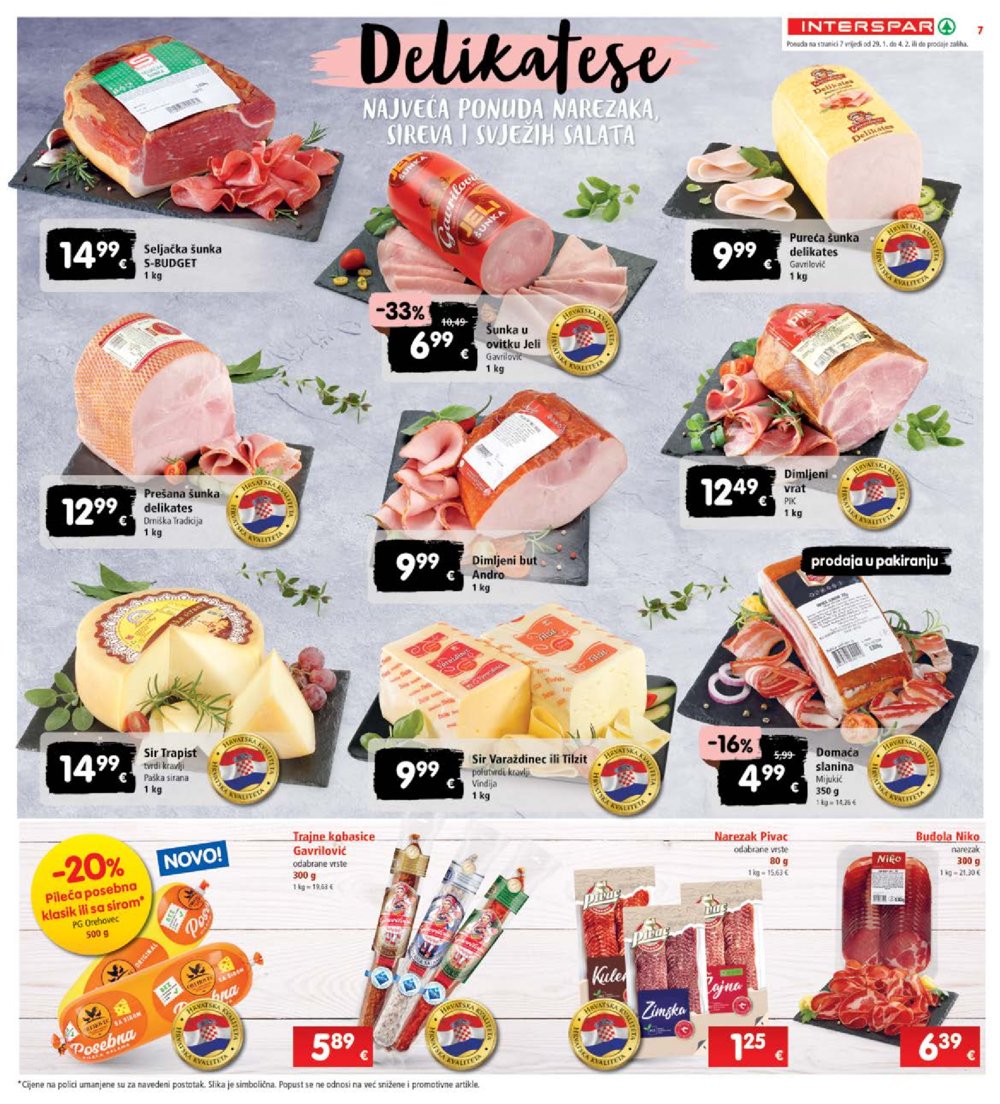 INTERSPAR katalog Akcija 29.01.