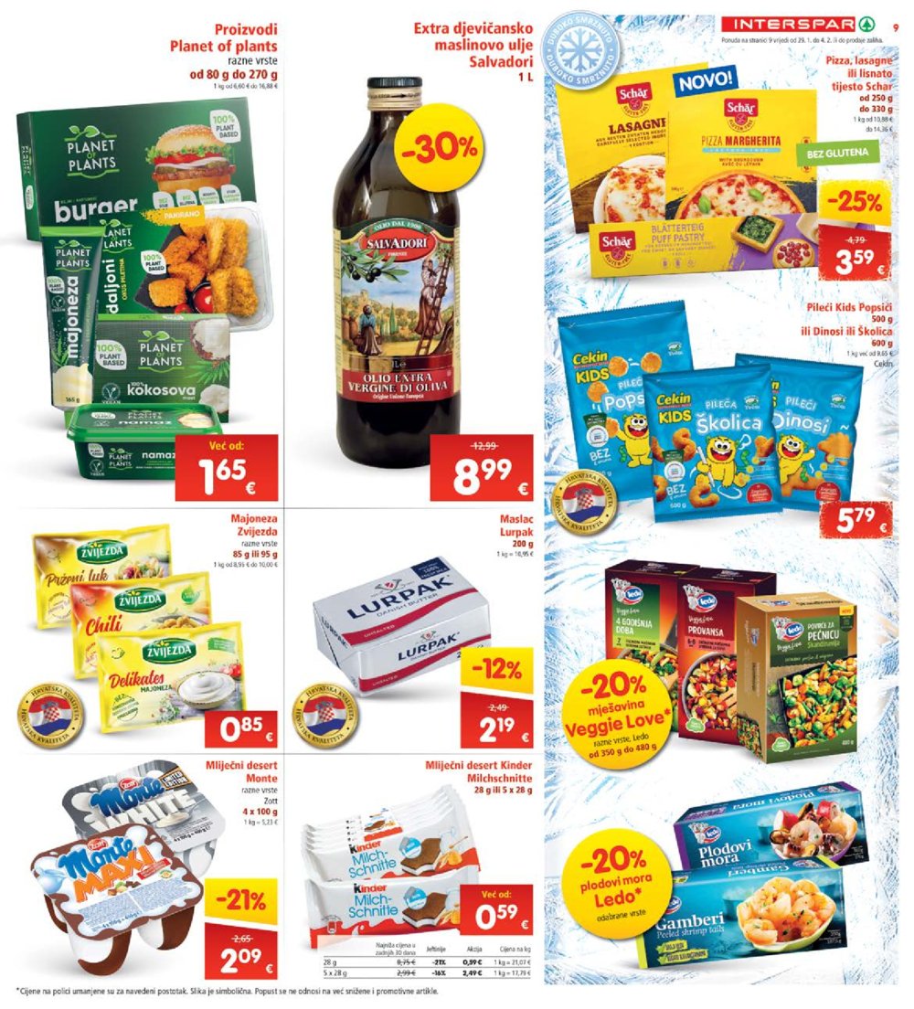 INTERSPAR katalog Akcija 29.01.-04.02.2025.