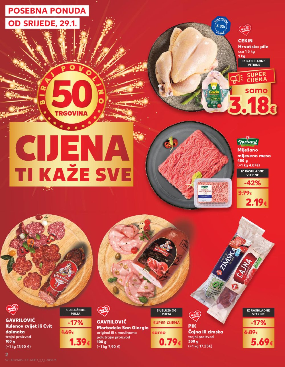 Kaufland katalog Akcija 29.01.-04.02.2025. Dugo selo