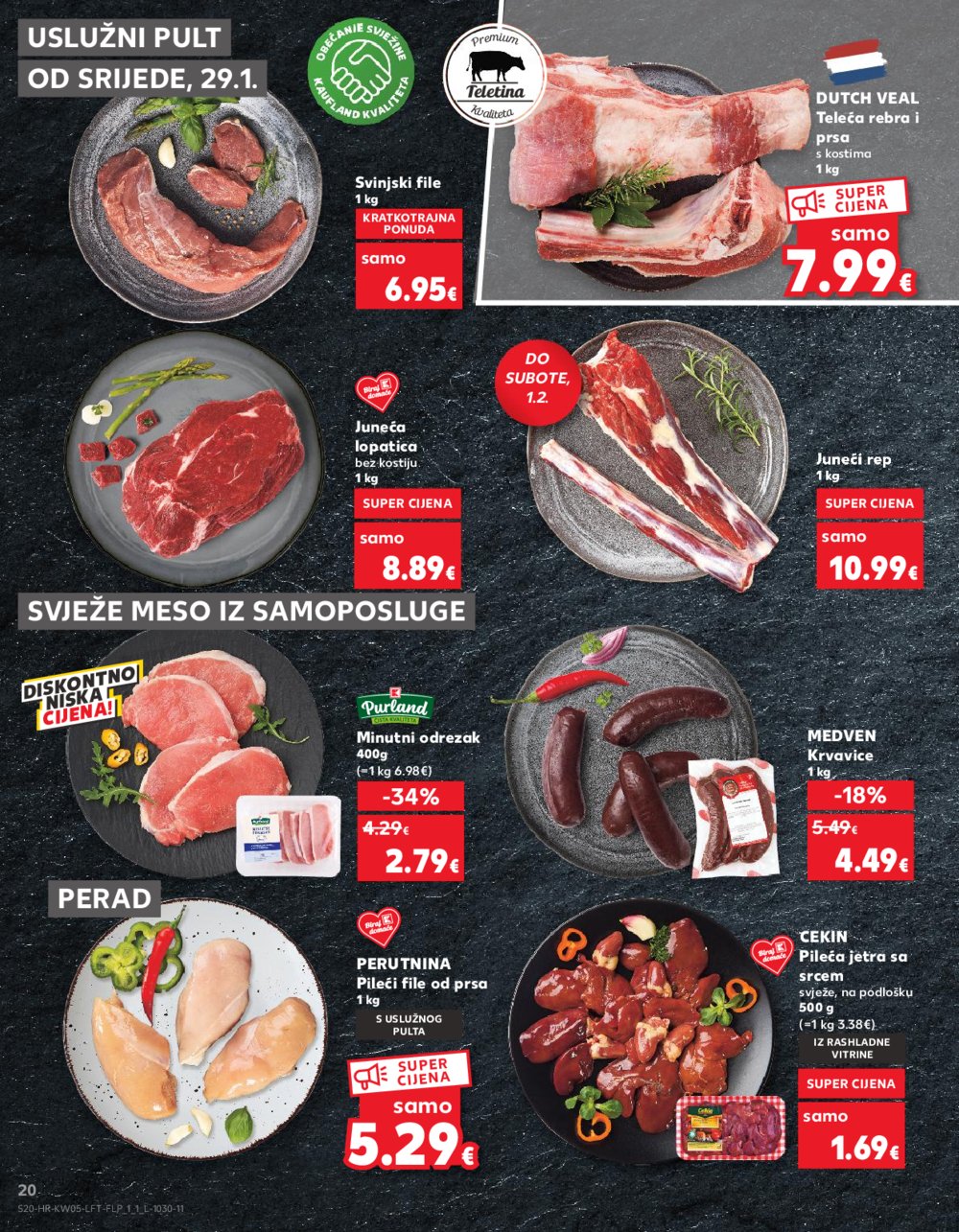 Kaufland katalog Akcija 29.01.-04.02.2025. Dugo selo