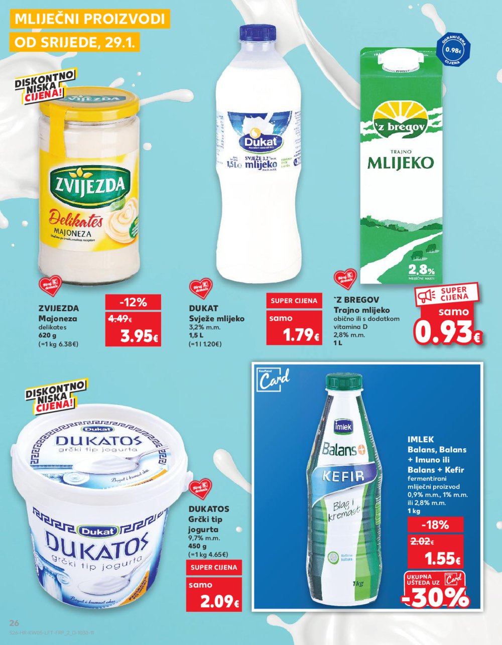 Kaufland katalog Akcija 29.01.-04.02.2025. Dugo selo