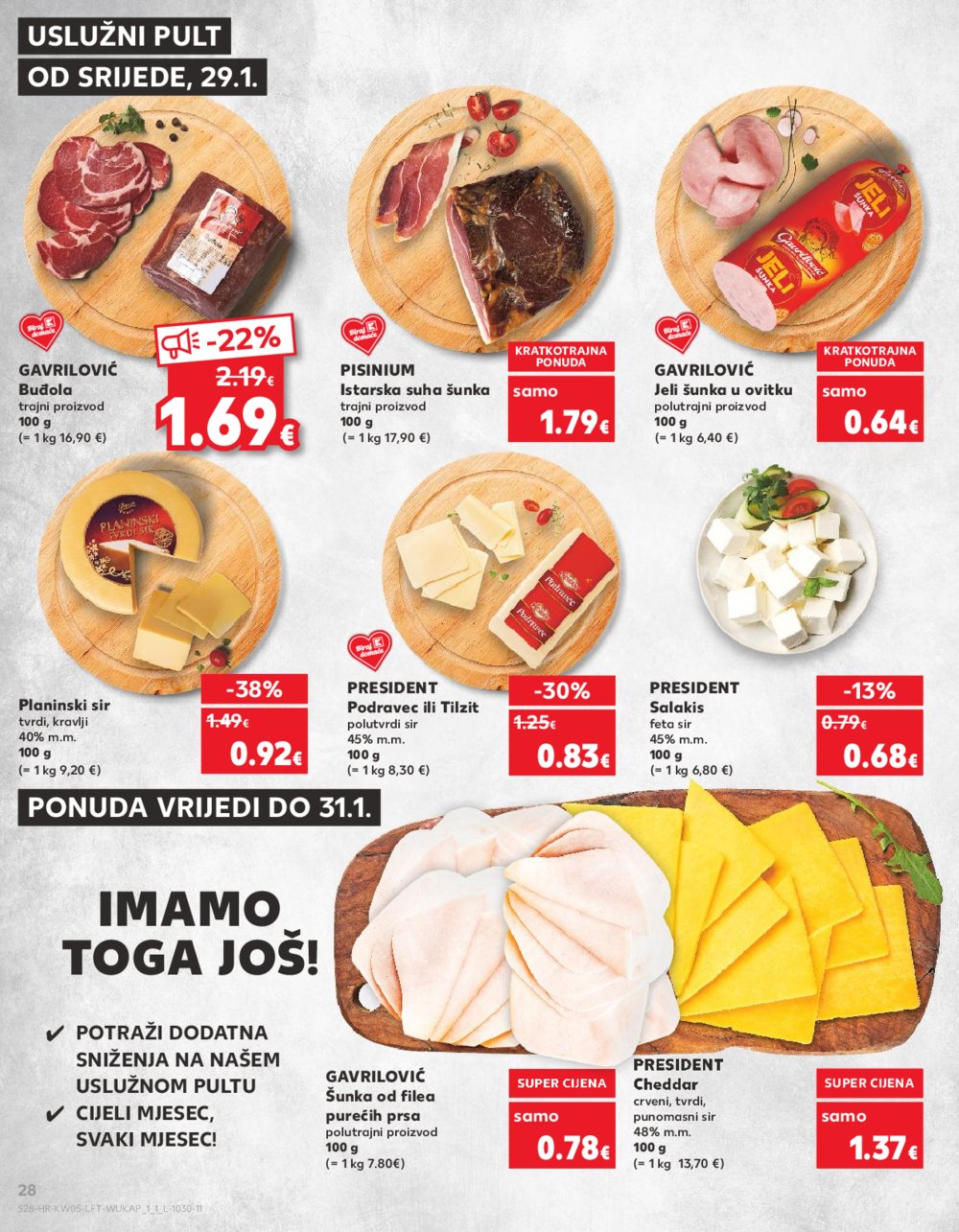 Kaufland katalog Akcija 29.01.-04.02.2025. Dugo selo