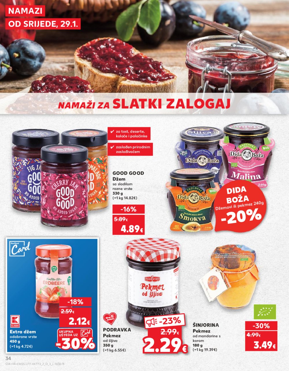 Kaufland katalog Akcija 29.01.-04.02.2025. Dugo selo