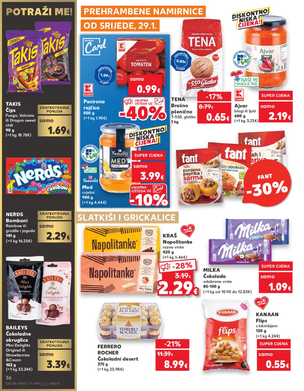 Kaufland katalog Akcija 29.01.-04.02.2025. Dugo selo