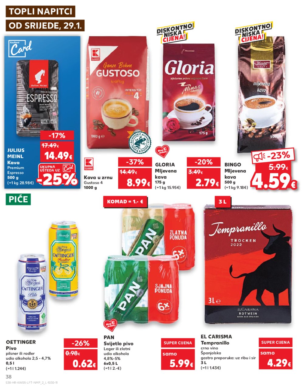 Kaufland katalog Akcija 29.01.-04.02.2025. Dugo selo