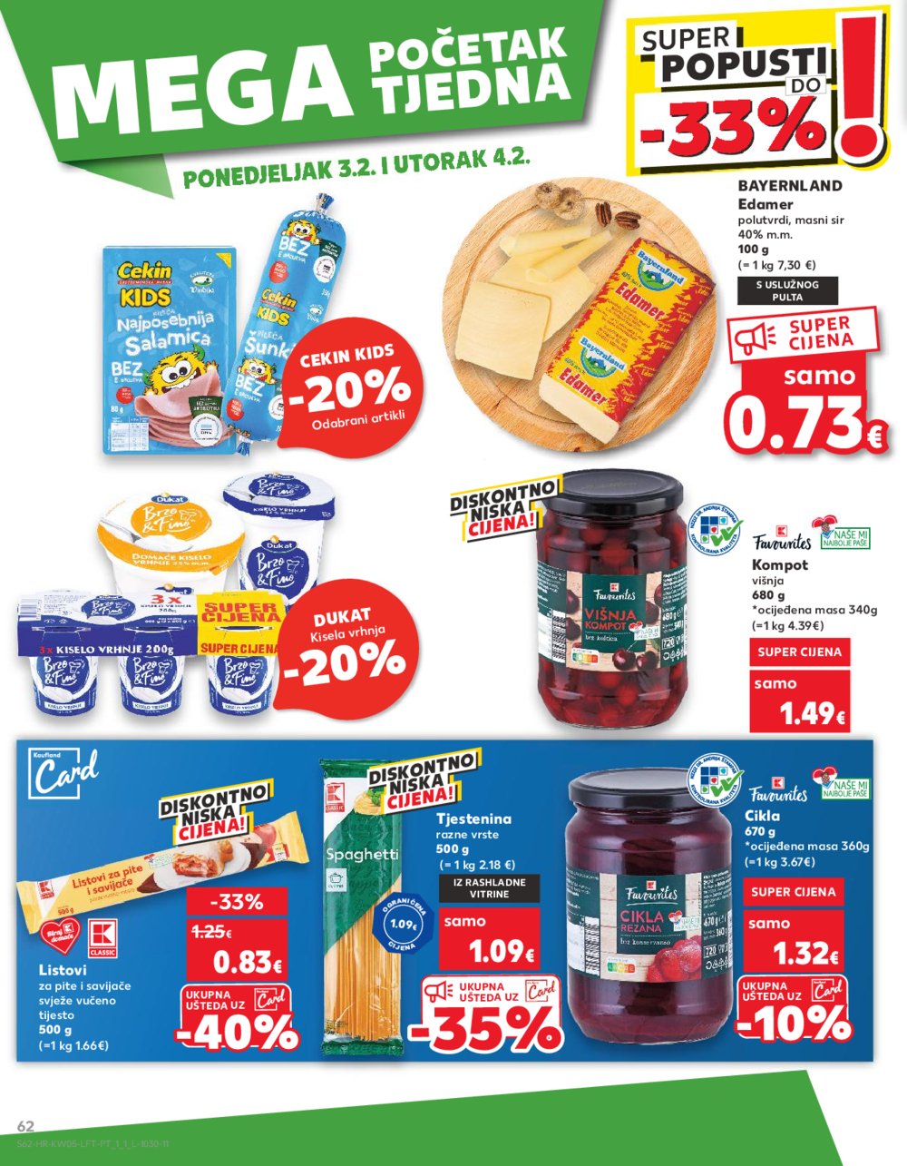 Kaufland katalog Akcija 29.01.-04.02.2025. Dugo selo