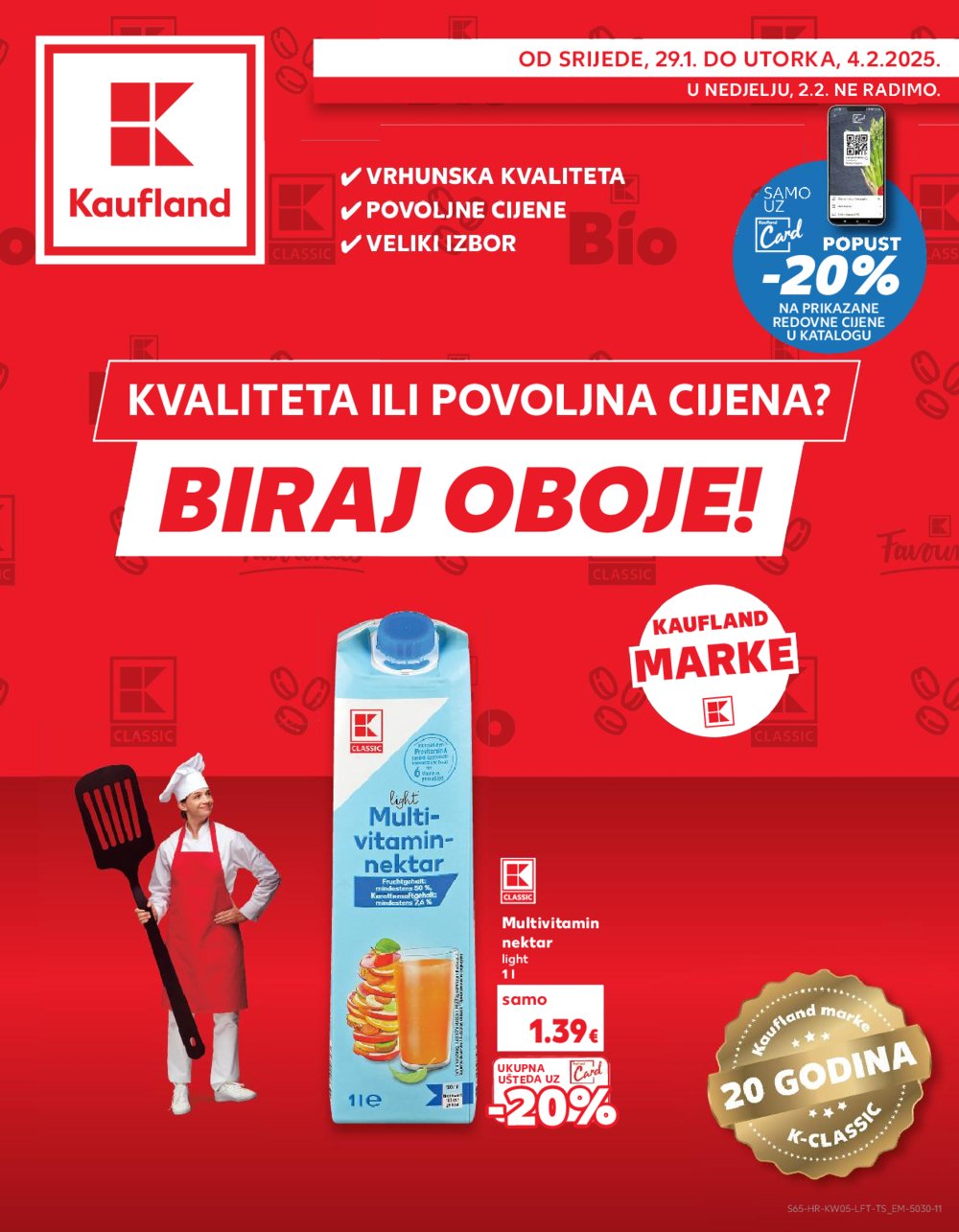 Kaufland katalog Akcija 29.01.-04.02.2025. Dugo selo