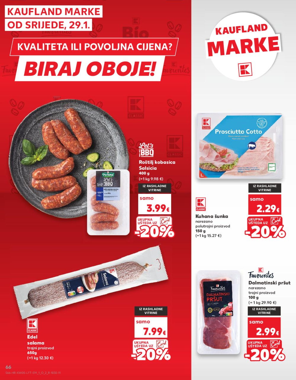 Kaufland katalog Akcija 29.01.-04.02.2025. Dugo selo