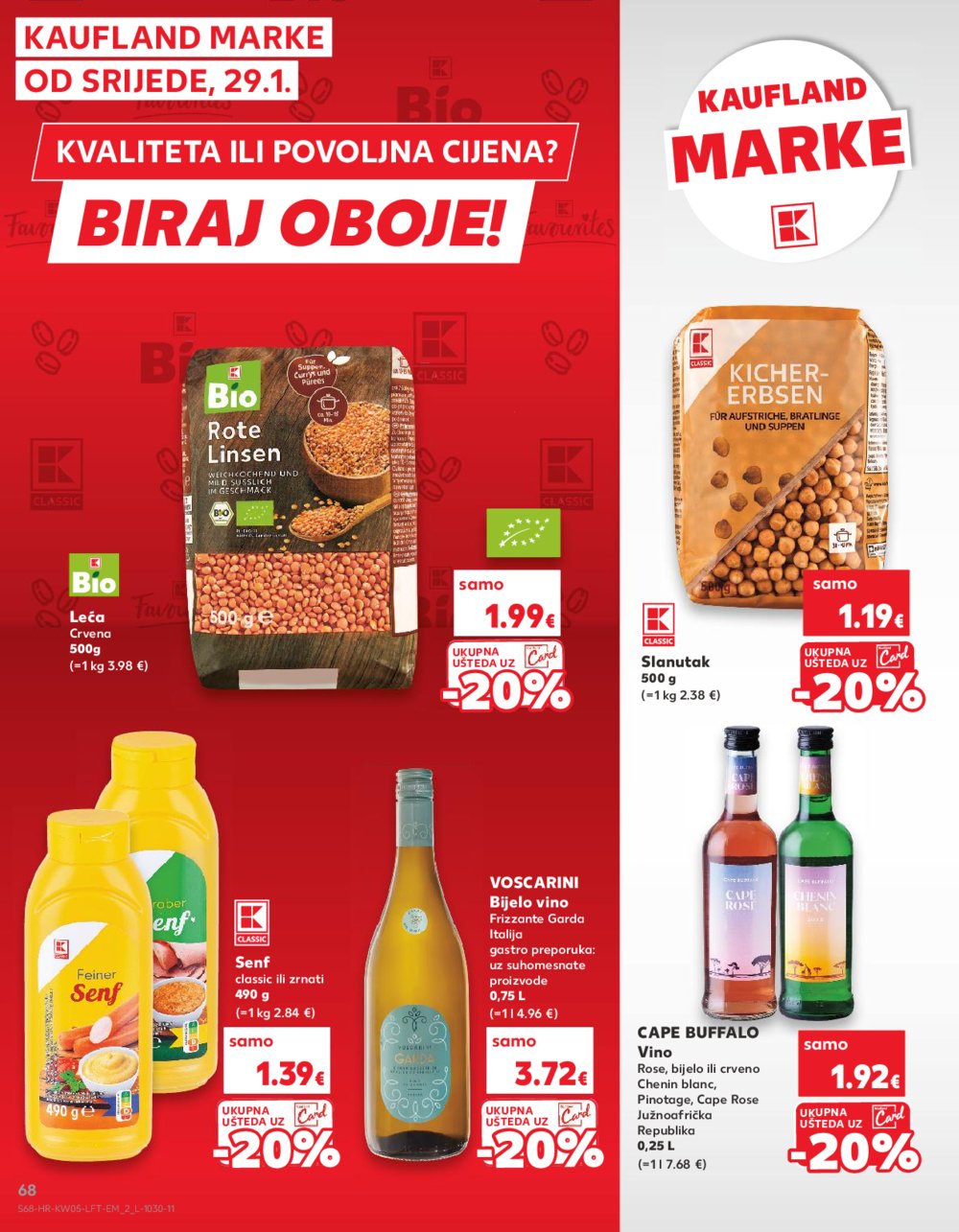 Kaufland katalog Akcija 29.01.-04.02.2025. Dugo selo