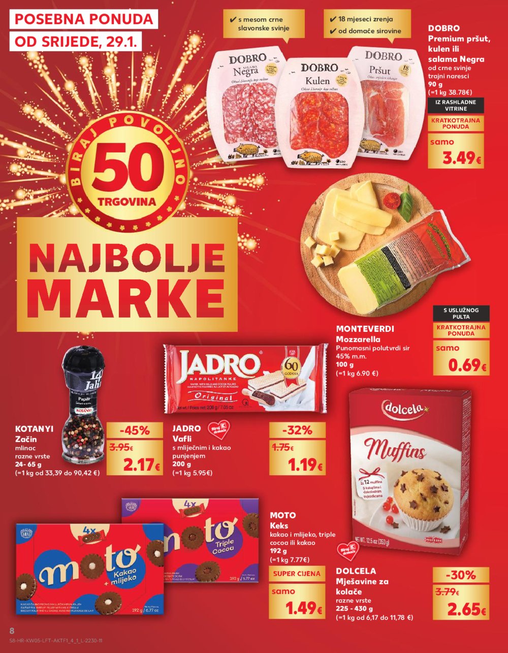 Kaufland katalog Akcija 29.01.-04.02.2025. Dugo selo