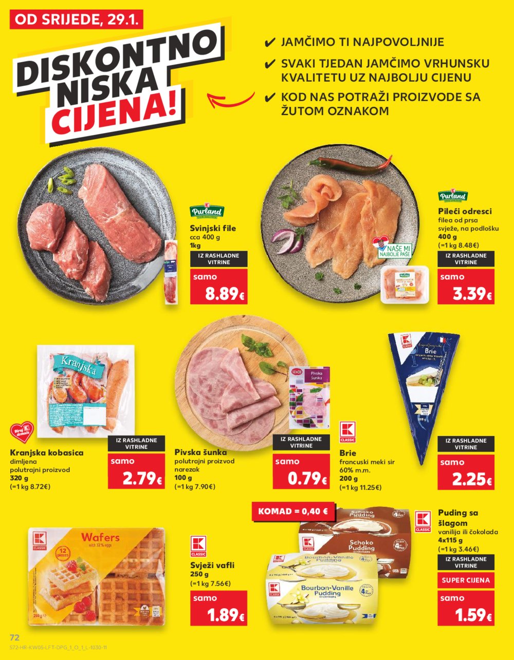 Kaufland katalog Akcija 29.01.-04.02.2025. Dugo selo