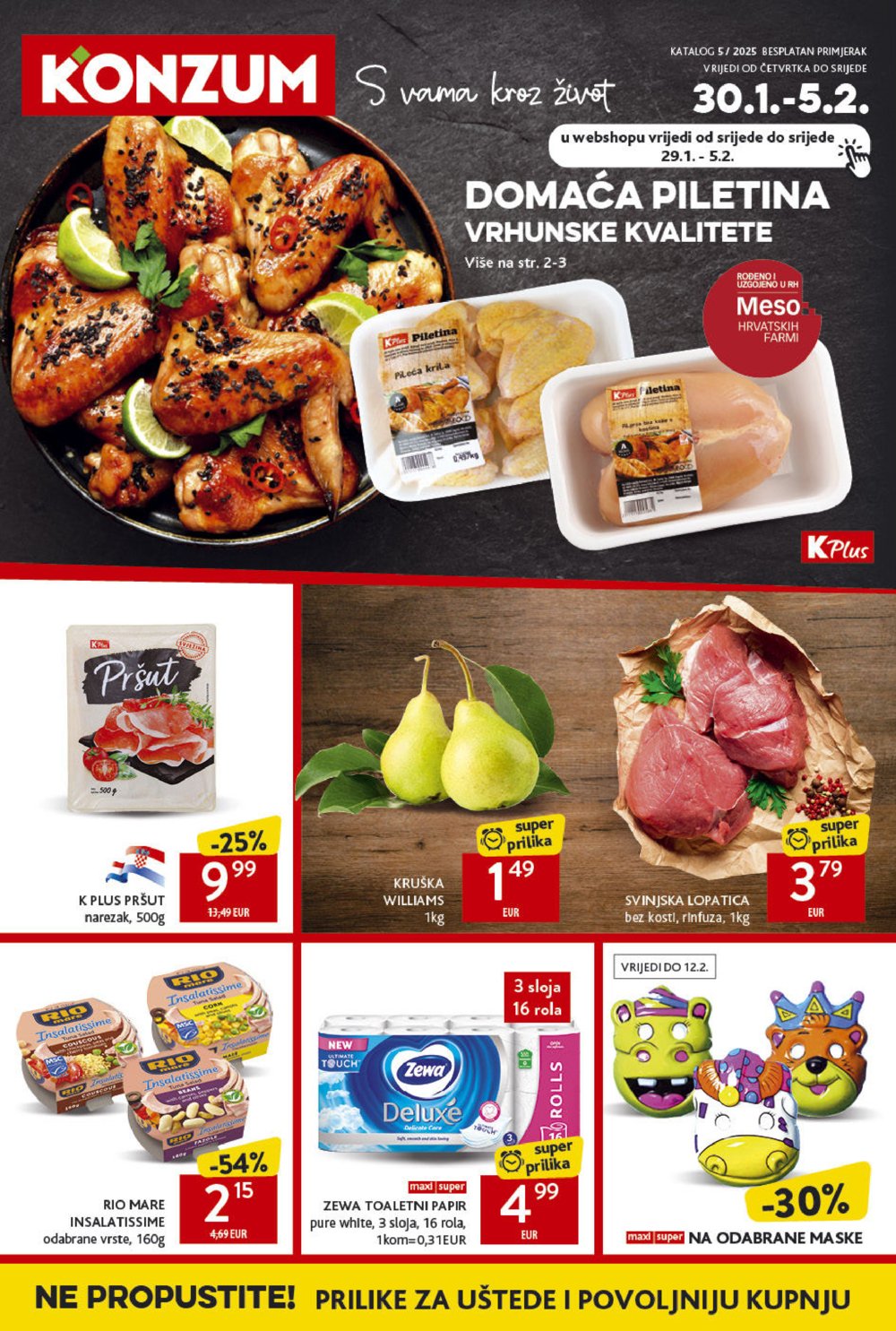 Konzum katalog Akcija 30.01.-05.02.2025.