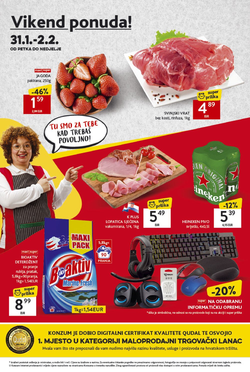 Konzum katalog Akcija 30.01.-05.02.2025.