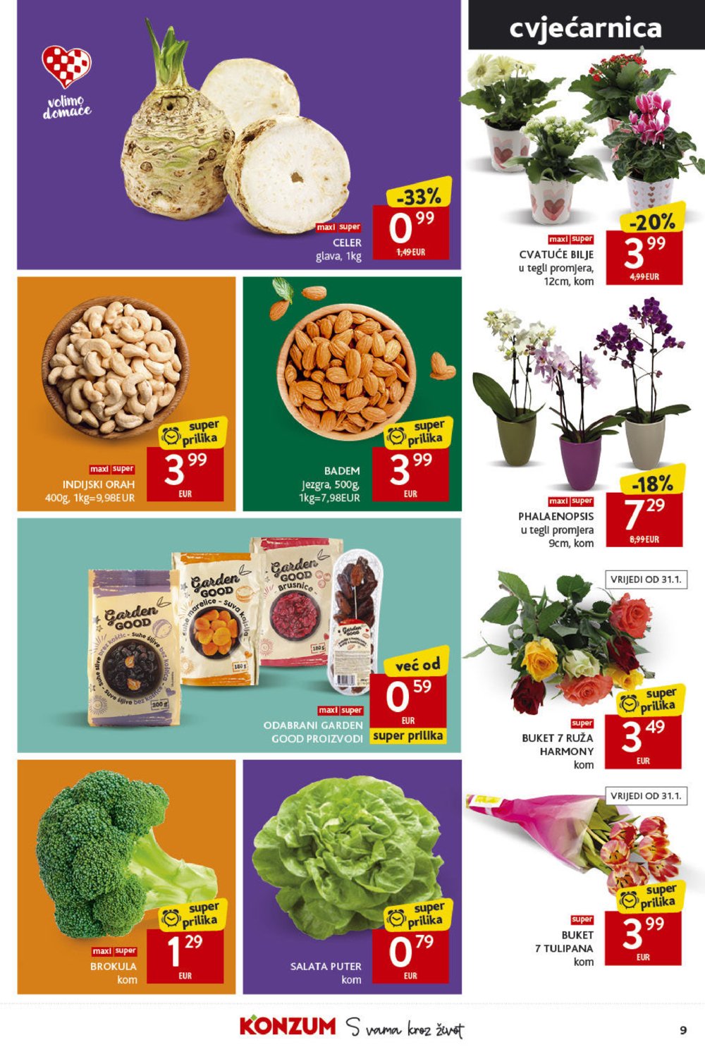 Konzum katalog Akcija 30.01.-05.02.2025.