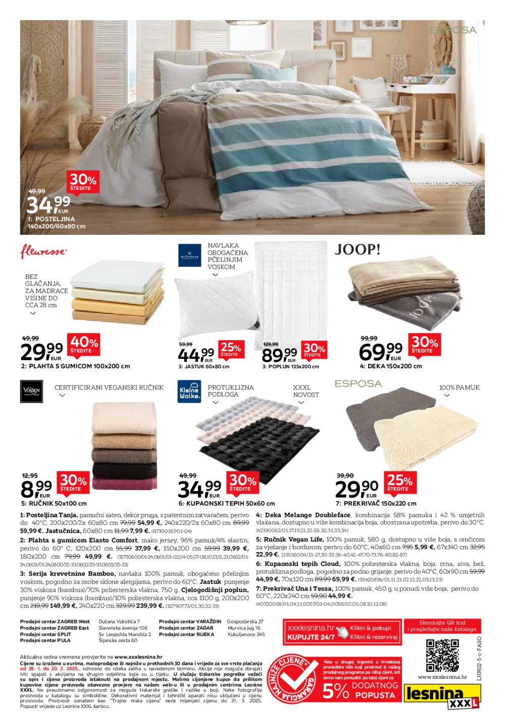 Lesnina katalog Elegancija u bijelom 28.01.-20.02.2025.