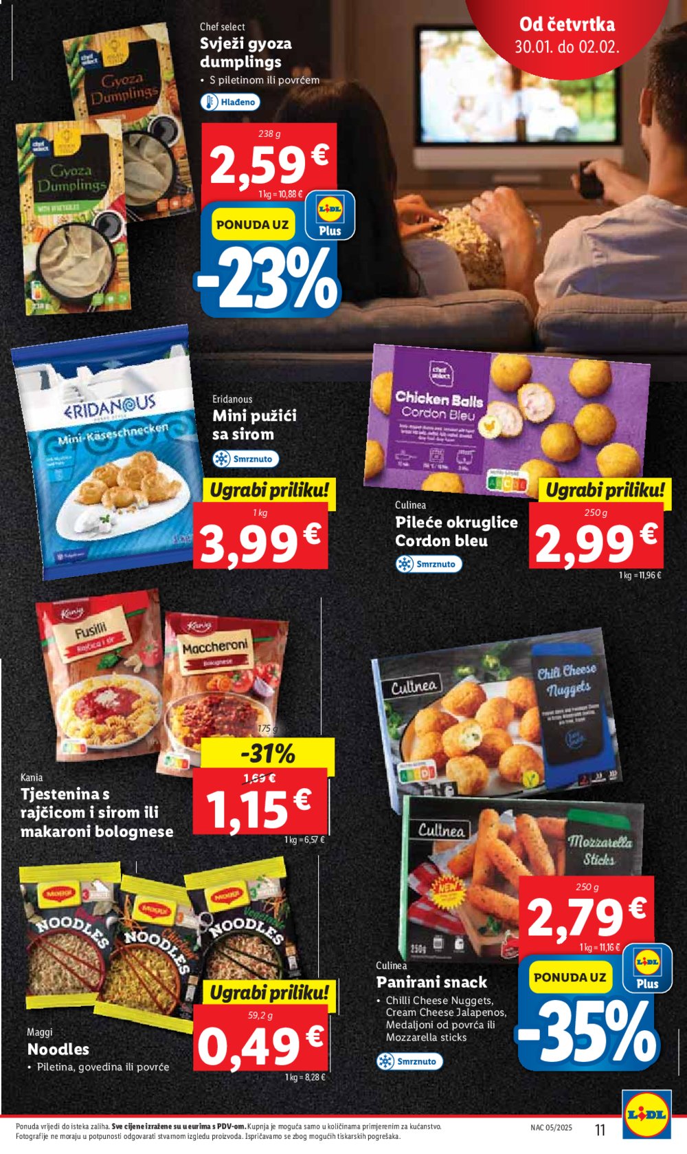 Lidl katalog Super ponuda od četvrtka 30.01.-02.02.2025.