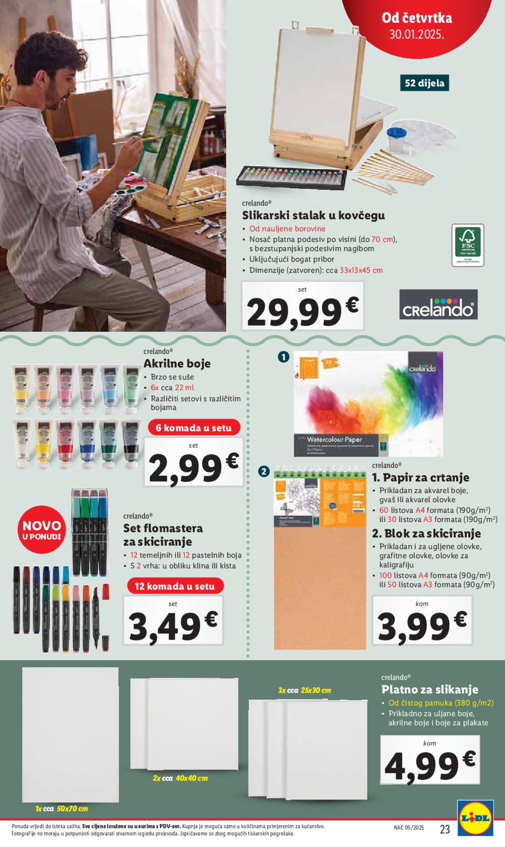 Lidl katalog Super ponuda od četvrtka 30.01.-02.02.2025.