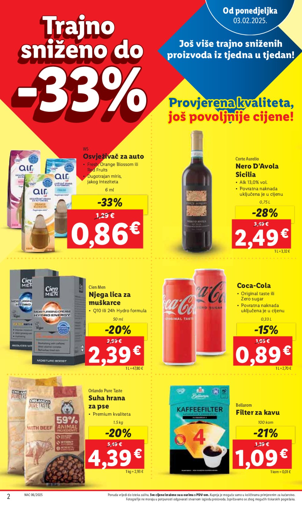 Lidl katalog Super ponuda od ponedjeljka 03.02.-09.02.2025.