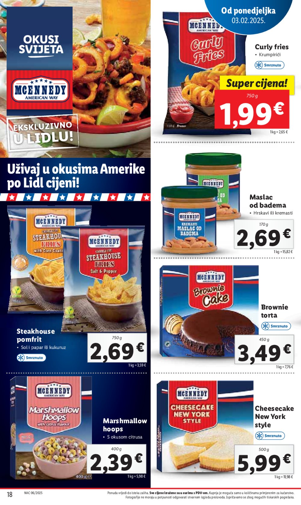 Lidl katalog Super ponuda od ponedjeljka 03.02.-09.02.2025.