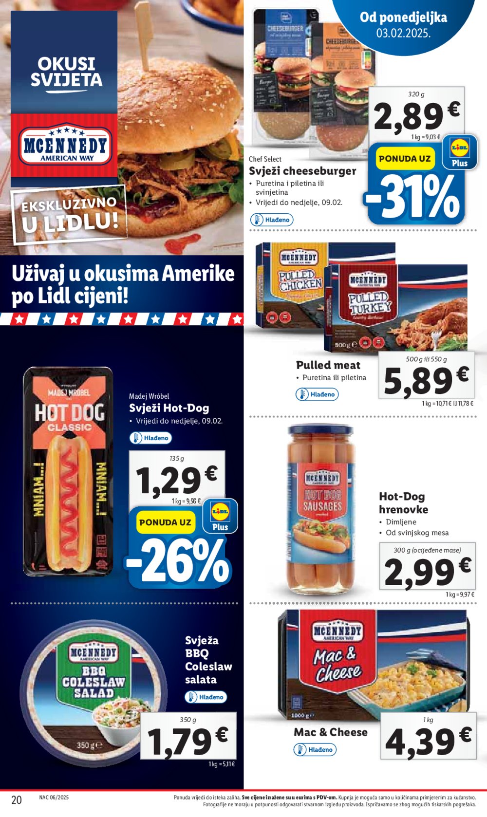 Lidl katalog Super ponuda od ponedjeljka 03.02.-09.02.2025.