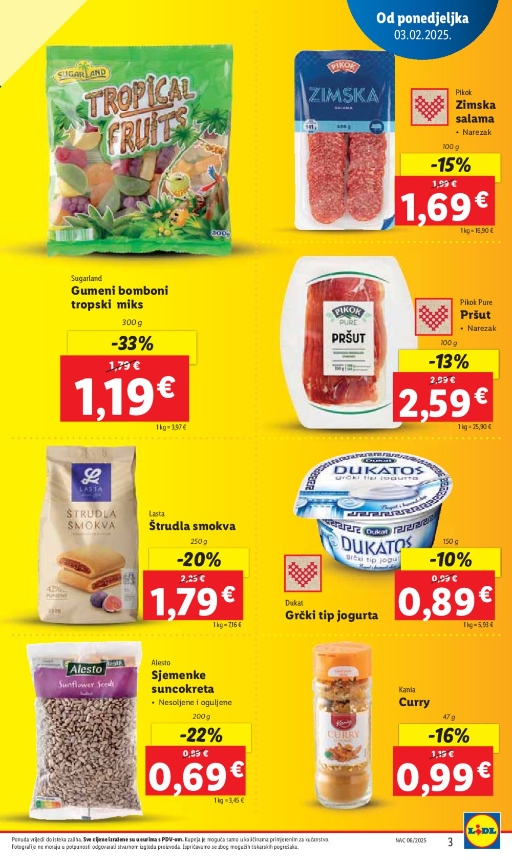 Lidl katalog Super ponuda od ponedjeljka 03.02.-09.02.2025.