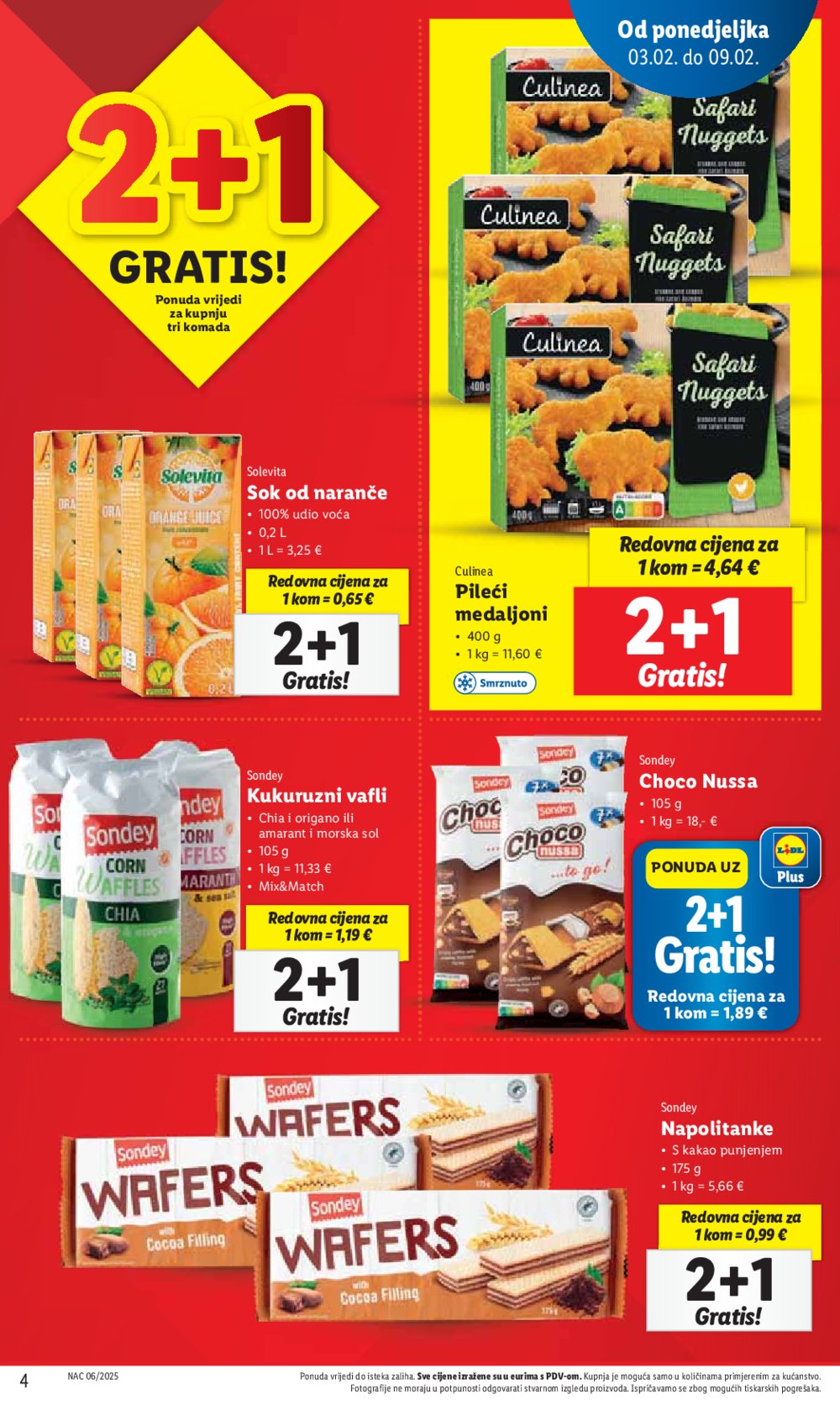 Lidl katalog Super ponuda od ponedjeljka 03.02.-09.02.2025.