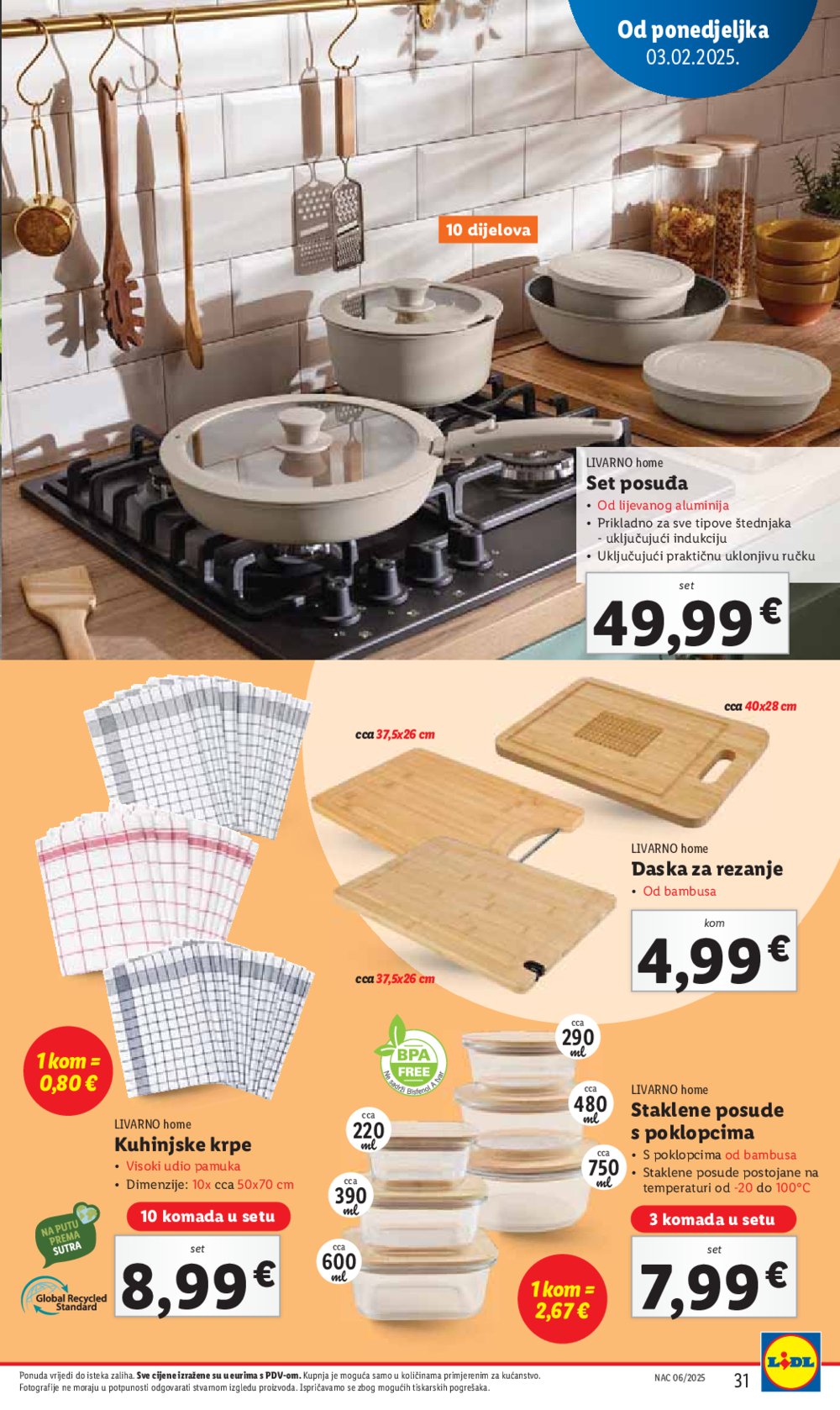 Lidl katalog Super ponuda od ponedjeljka 03.02.-09.02.2025.