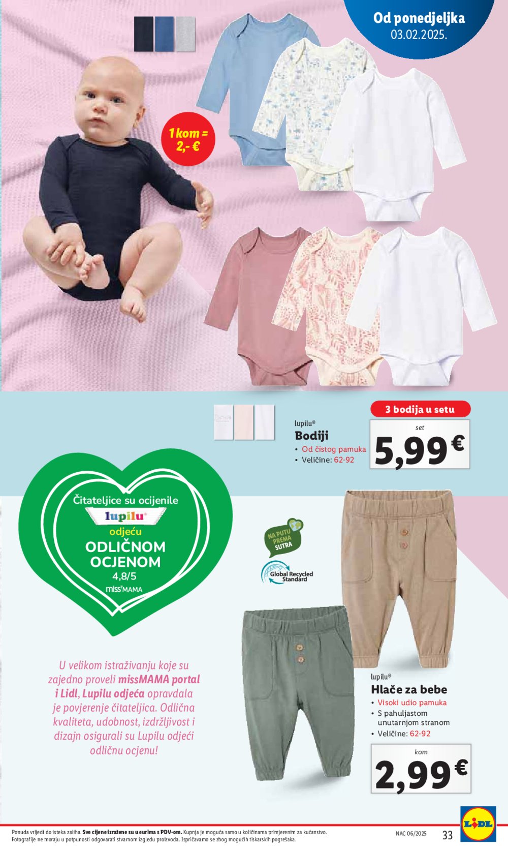 Lidl katalog Super ponuda od ponedjeljka 03.02.-09.02.2025.