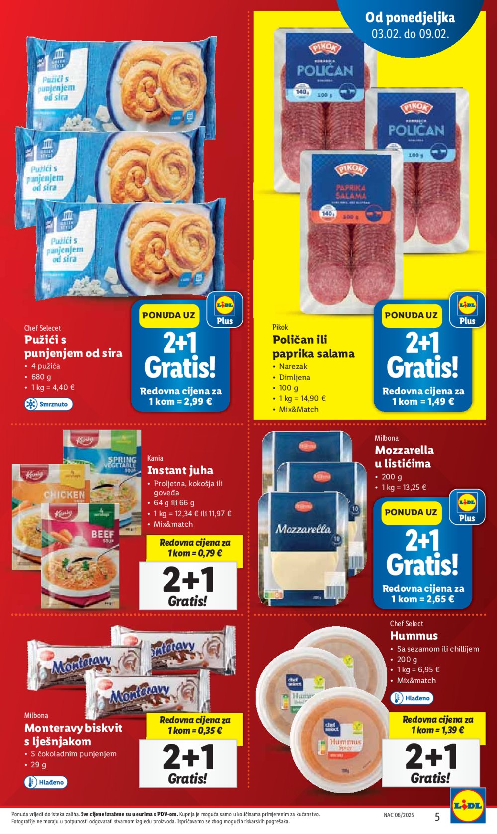 Lidl katalog Super ponuda od ponedjeljka 03.02.-09.02.2025.