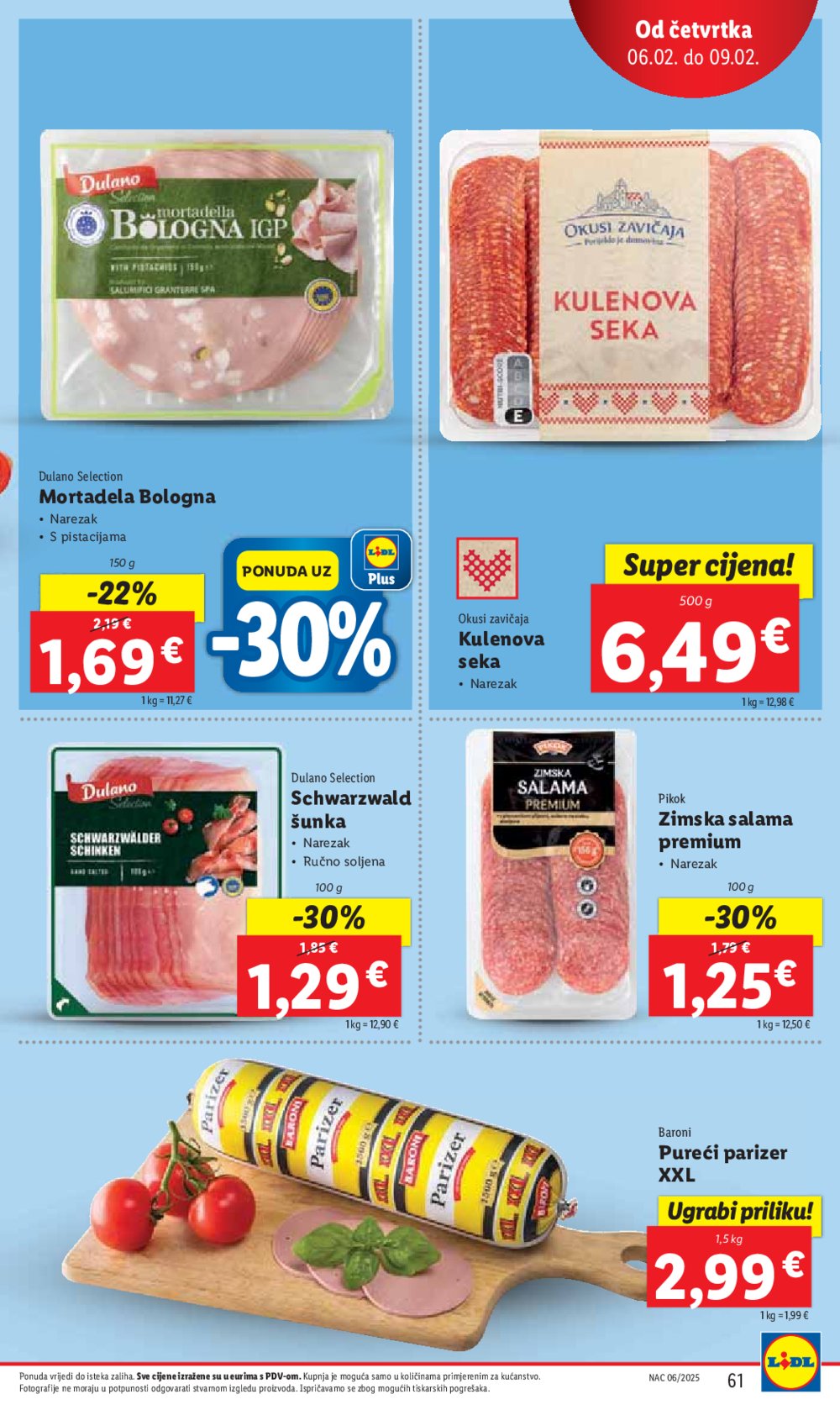 Lidl katalog Super ponuda od ponedjeljka 03.02.-09.02.2025.