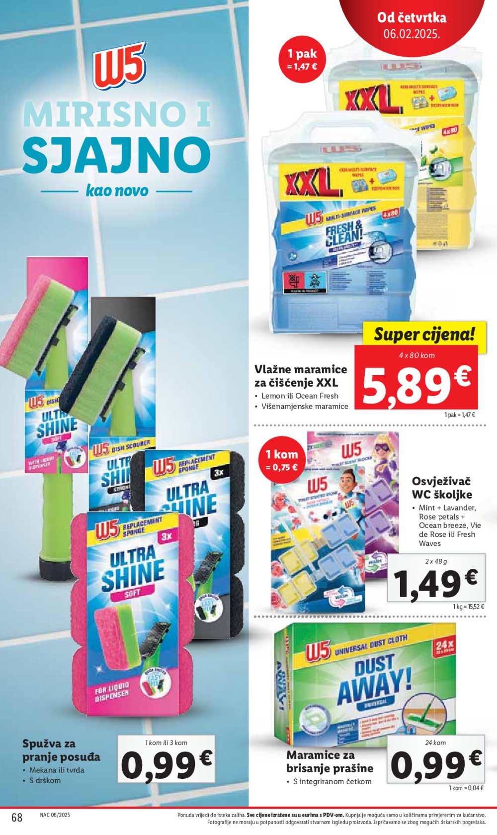 Lidl katalog Super ponuda od ponedjeljka 03.02.-09.02.2025.