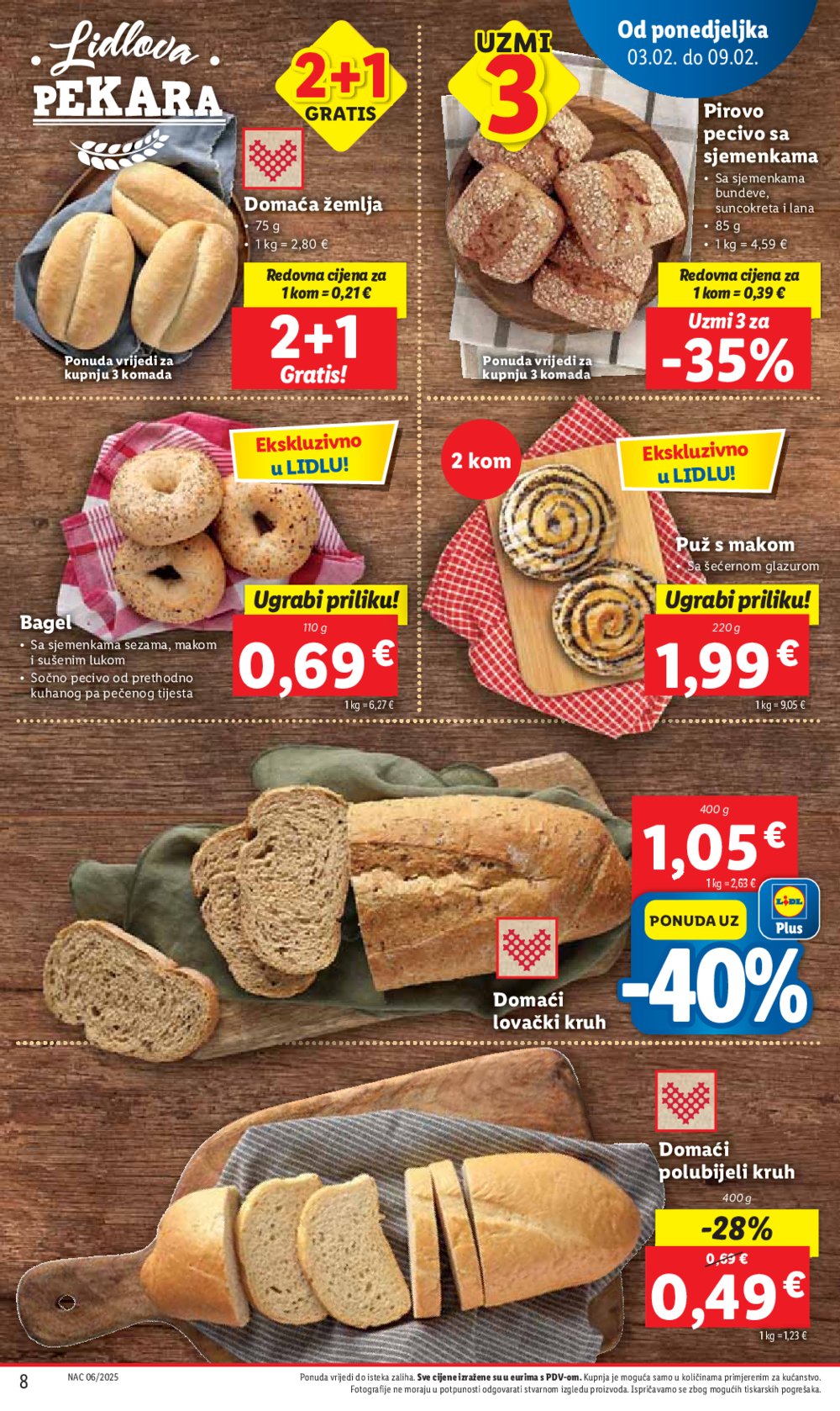 Lidl katalog Super ponuda od ponedjeljka 03.02.-09.02.2025.