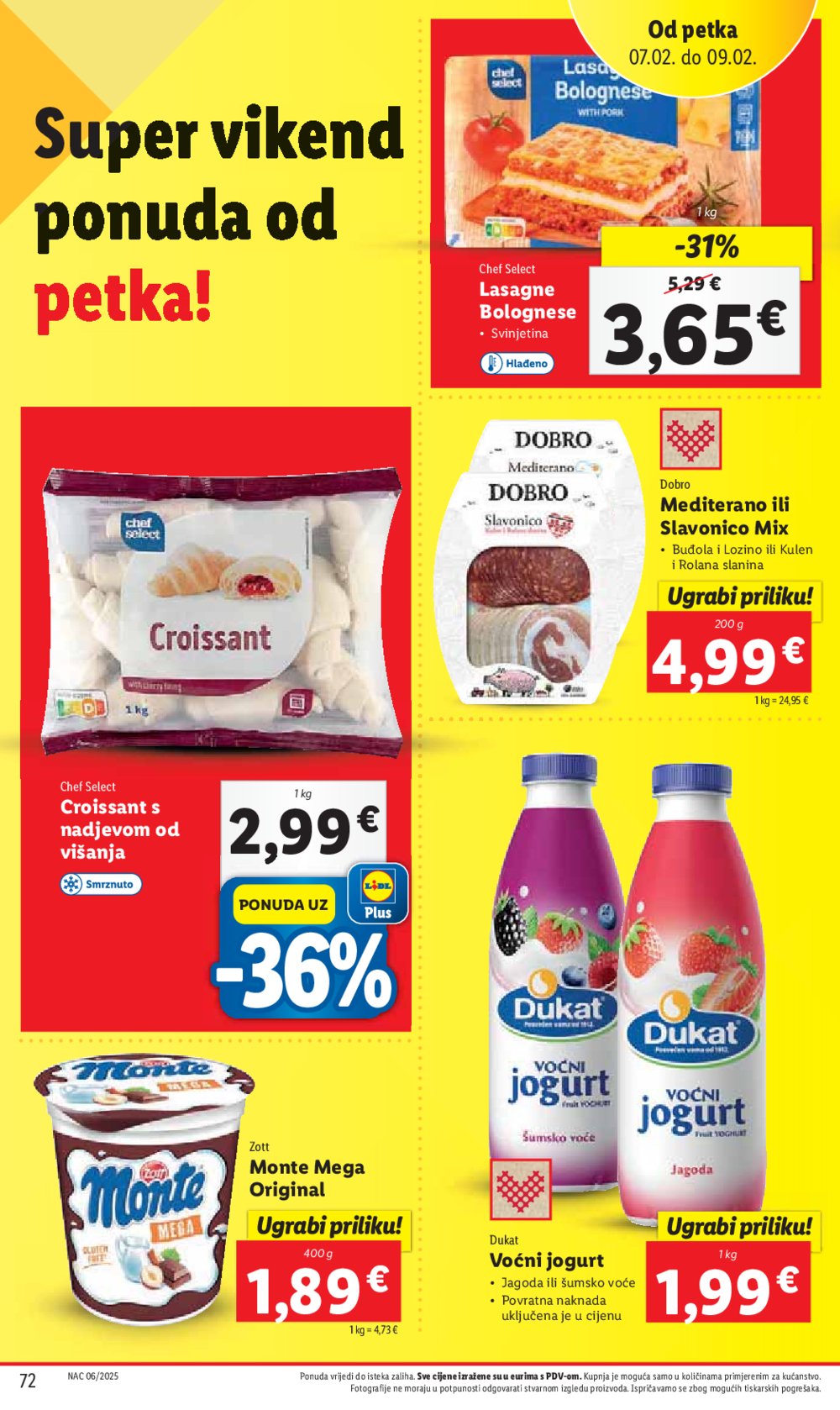 Lidl katalog Super ponuda od ponedjeljka 03.02.-09.02.2025.