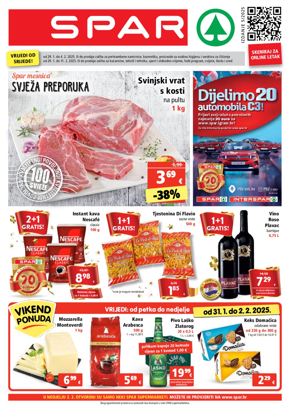 SPAR katalog Akcija 29.01.-04.02.2025.