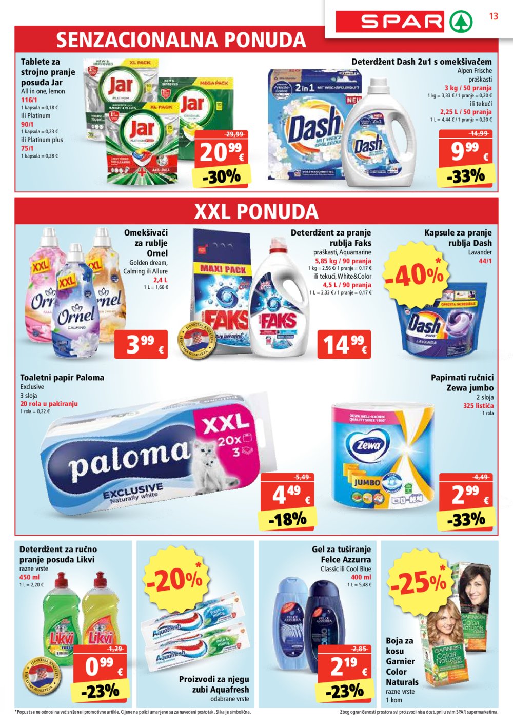 SPAR katalog Akcija 29.01.-04.02.2025.