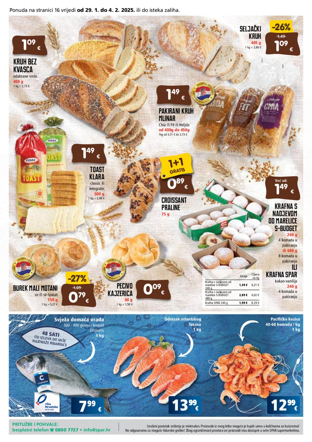 SPAR katalog Akcija 29.01.-04.02.2025.