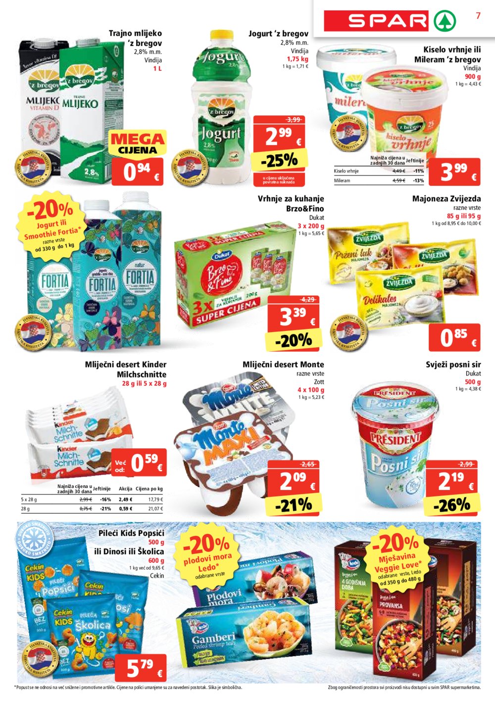 SPAR katalog Akcija 29.01.-04.02.2025.