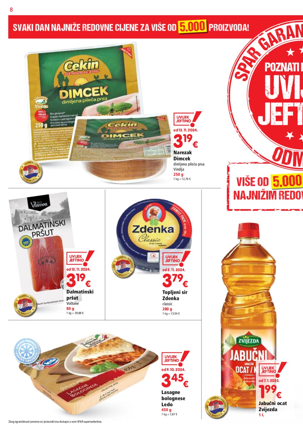 SPAR katalog Akcija 29.01.-04.02.2025.